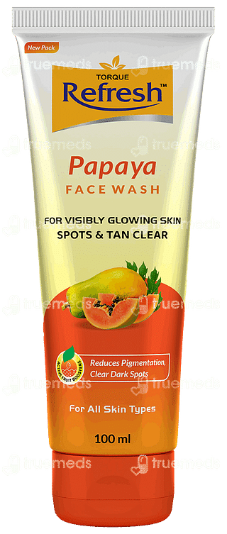 Torque Refresh Papaya Face Wash 100 ML