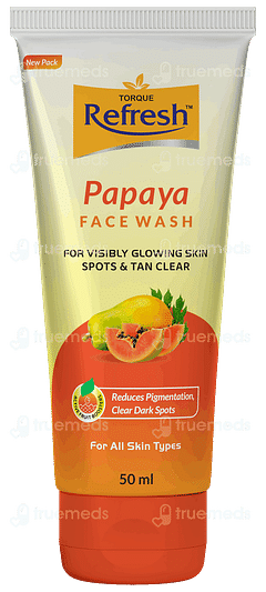 Torque Refresh Papaya Face Wash 50 ML