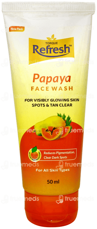 Torque Refresh Papaya Face Wash 50ml