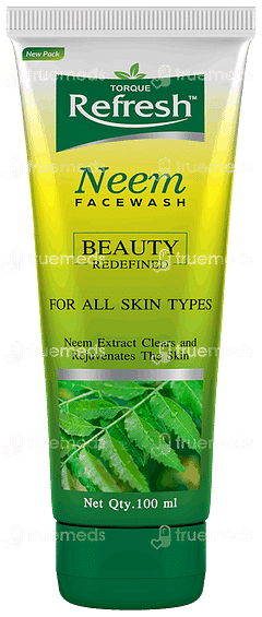Torque Refresh Neem Facewash 100ml Torque Refresh Neem Facewash 100ml