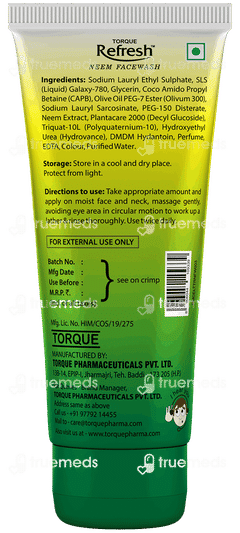 Torque Refresh Neem Facewash 50ml