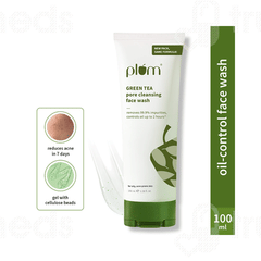 Plum Green Tea Pore Cleansing Glycolic Acid Face Wash 100ml