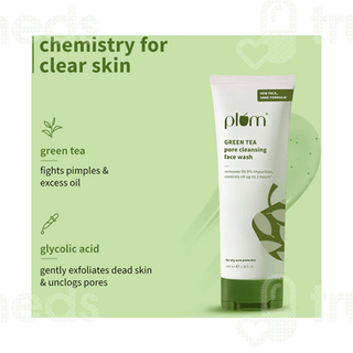 Plum Green Tea Pore Cleansing Glycolic Acid Face Wash 100ml