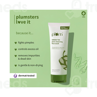Plum Green Tea Pore Cleansing Glycolic Acid Face Wash 100ml