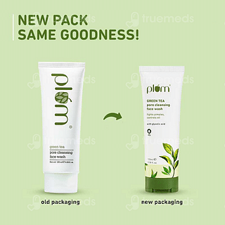 Plum Green Tea Pore Cleansing Glycolic Acid Face Wash 100ml