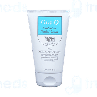 Ora Q Whitening Facial Foam With Milk Protein Face Wash 100ml