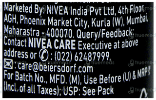 Nivea Men Deep Impact Intense Clean Face & Beard Wash 50Gm