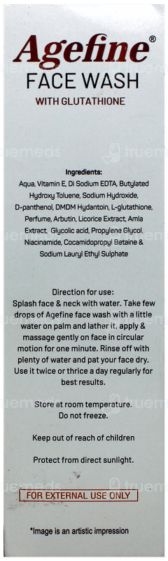 Agefine Face Wash 60ml