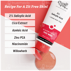 Chemist At Play 2% Salicylic Acid Oil & Acne Control Face Wash 100ml