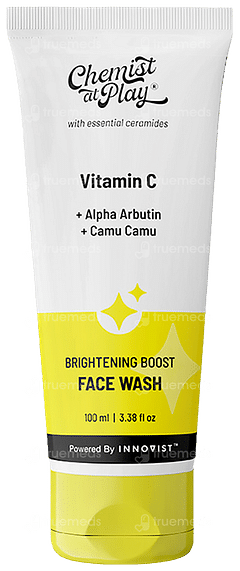Chemist At Play Brightening Boost Face Wash 100ml Chemist At Play Brightening Boost Face Wash 100ml