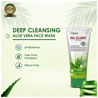 No Scars Aloe Vera Deep Cleansing Face Wash 100ml