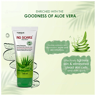 No Scars Aloe Vera Deep Cleansing Face Wash 100ml