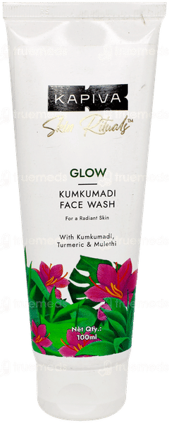 Kapiva Skin Rituals Glow Kumkumadi Face Wash 100ml