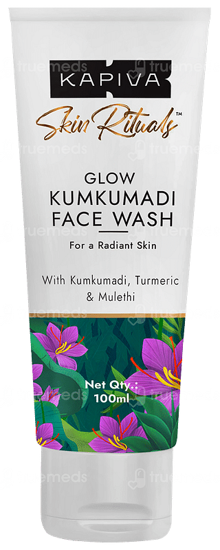 Kapiva Skin Rituals Kumkumadi Glow Face Wash 100ml