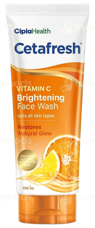 Cetafresh Vitamin C Brightening Face Wash 100Ml