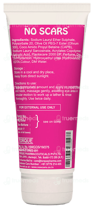 No Scars New Aloevera Cleansing Face Wash 60ml