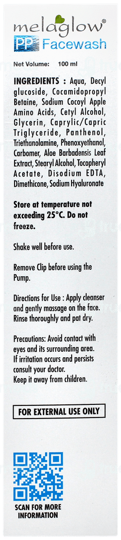 Melaglow Pp Facewash 100ml