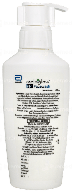 Melaglow Pp Facewash 100ml