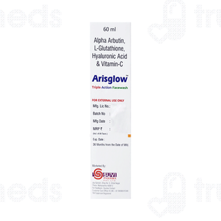 Arisglow Triple Action Face Wash 60ml