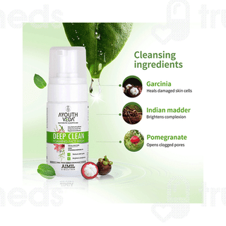 Ayouth Veda Deep Clean Foaming Face Wash 100ml