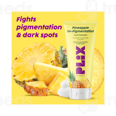 Plix Pineapple De Pigmentation Juicy Face Wash 100ml