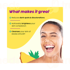 Plix Pineapple De Pigmentation Juicy Face Wash 100ml