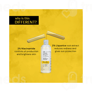 Deconstruct Niacinamide Brightening Face Wash 100ml