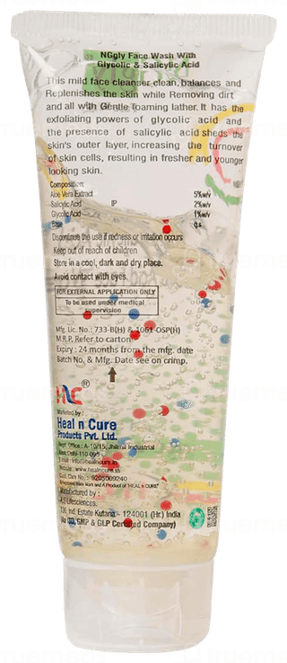 Ng Gly Face Wash 70Ml