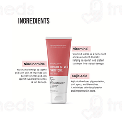 Dermatouch Dailyglow Bright & Even Skin Tone Face Wash 70gm
