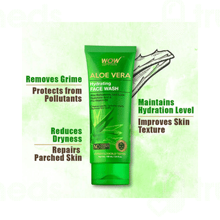 Wow Skin Science Aloe Vera Hydrating Face Wash 100ml