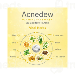 Acnedew Ph 5.5 Foaming Face Wash 100ml