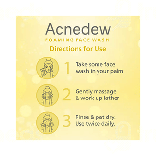 Acnedew Ph 5.5 Foaming Face Wash 100ml