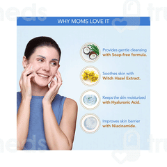 The Moms Co Natural Vita Rich Face Wash 100Ml