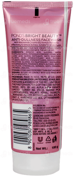 Ponds Bright Beauty Anti Dullness Facewash 100gm