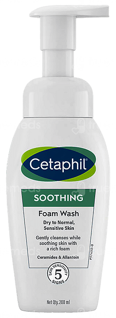 Cetaphil Soothing Foam Wash 200ml