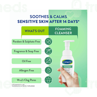 Cetaphil Soothing Foam Wash 200ml