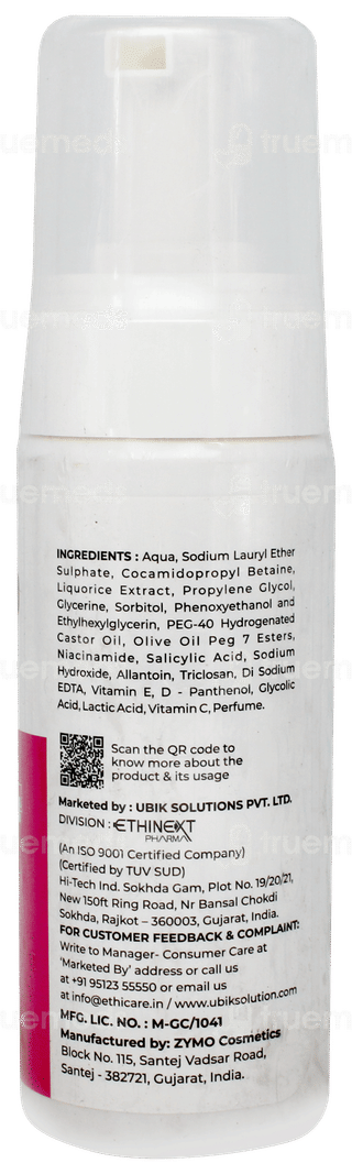 Ethiglo Plus Foaming Face Wash 150ml