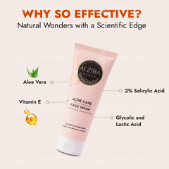 Al Ziba Cares Acne Care Face Wash 100ml