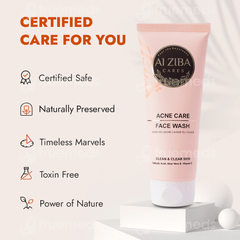 Al Ziba Cares Acne Care Face Wash 100ml