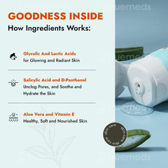 Al Ziba Cares Glow Revival Face Wash 100ml