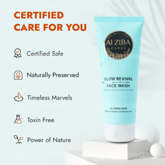 Al Ziba Cares Glow Revival Face Wash 100ml