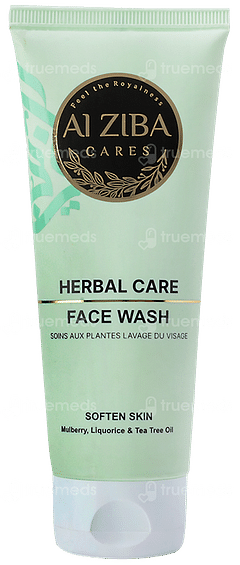 Al Ziba Cares Herbal Care Face Wash 100ml Al Ziba Cares Herbal Care Face Wash 100ml