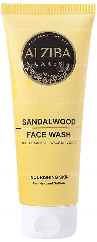 Al Ziba Cares Sandalwood Face Wash 100ml