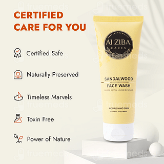 Al Ziba Cares Sandalwood Face Wash 100ml