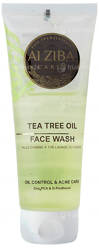 Al Ziba Cares Tea Tree Oil Face Wash 100ml