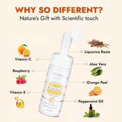 Al Ziba Cares Vitamin C Foaming Facewash 150ml