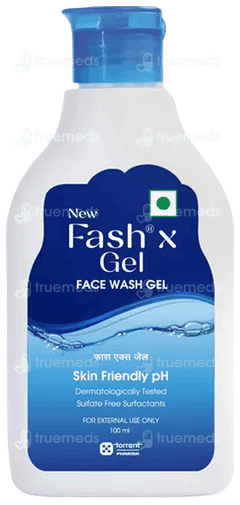 Fash X New Gel Face Wash 100ml Fash X New Gel Face Wash 100ml