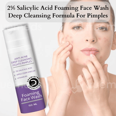Dermistry Anti Acne Deep Cleansing Foaming Face Wash 150Ml