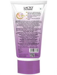 Lacto Calamine Kaolin Clay Face Wash 50Ml With 25 Face Wipes Free