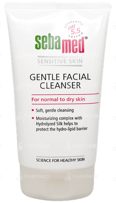 Sebamed Sensitive Skin Gentle Facial Cleanser 150Ml